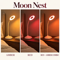 Load image into Gallery viewer, MoonNest | Circadian-Friendly Portable Table Lamp