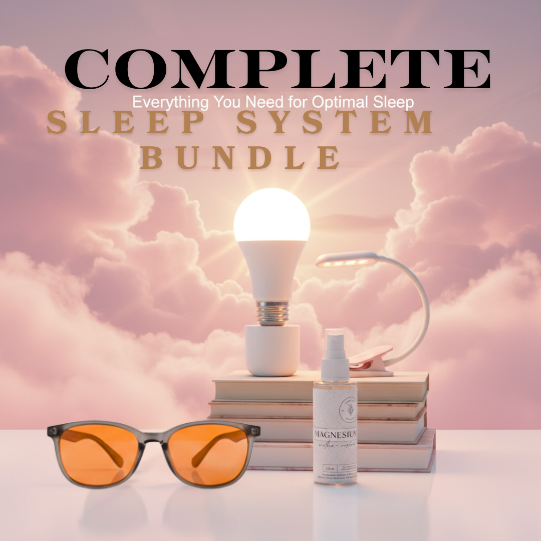 Complete Sleep System Bundle - Sleep Glasses + Circadian Light