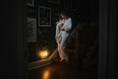 Load image into Gallery viewer, Amber Nightlight — Stairwell Scene