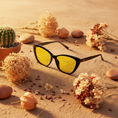 Load image into Gallery viewer, Cat Eye Chic — Daytime Computer Glasses