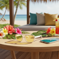 Load image into Gallery viewer, Club Tropicana Computer Glasses - Table Product Shot