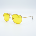 Load image into Gallery viewer, Golden Era Aviators - Side Angle