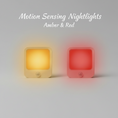 Load image into Gallery viewer, Motion Sensing Nightlights - Amber & Red