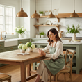 Load image into Gallery viewer, Smoky Quartz Computer Glasses - Farmhouse Kitchen Editorial