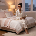 Load image into Gallery viewer, Woman wearing Smoky Quartz Sleep Glasses