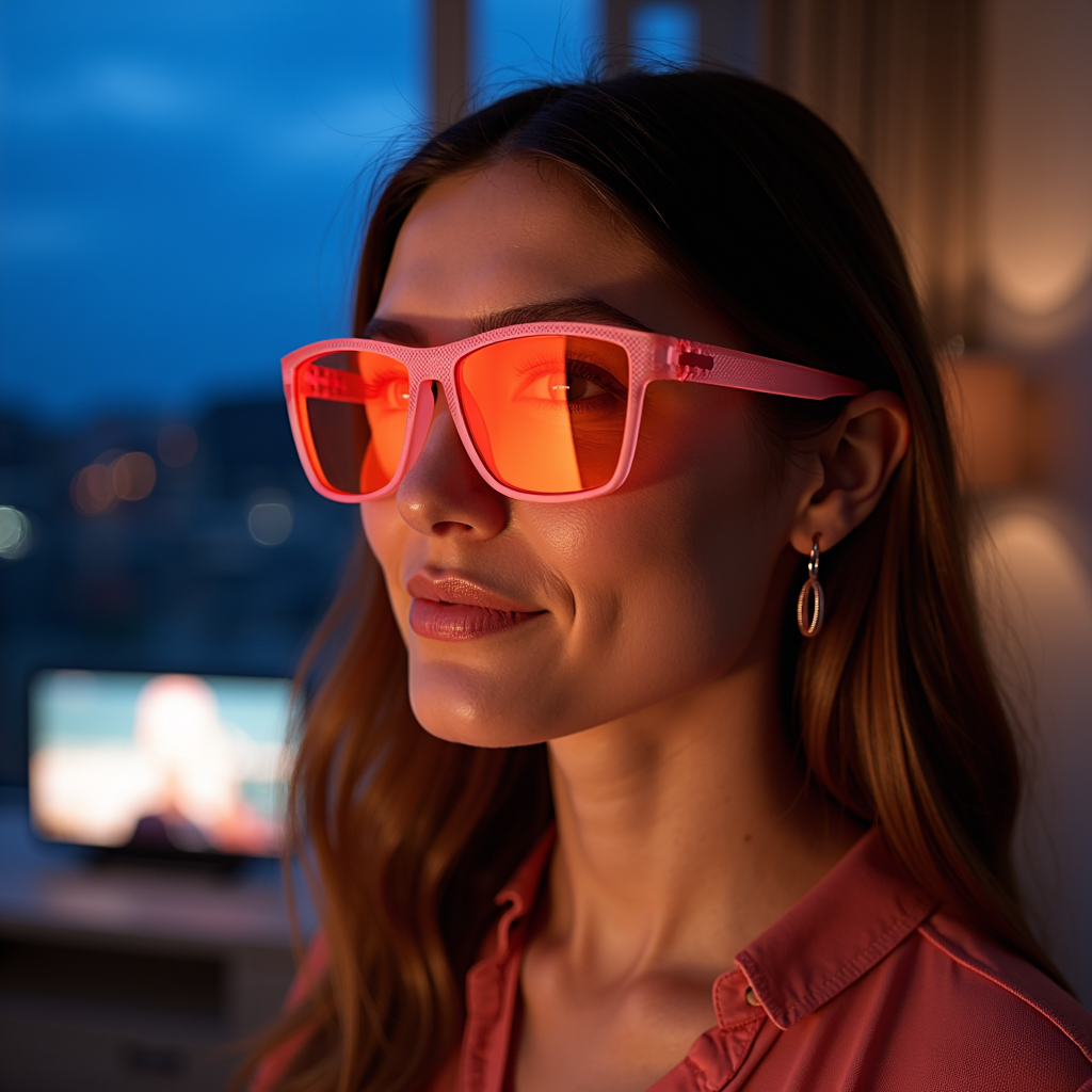 Moonwalkerz in Pink Sleep Glasses by Kingseven