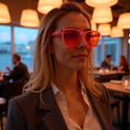 Load image into Gallery viewer, Moonwalkerz in Pink Sleep Glasses by Kingseven
