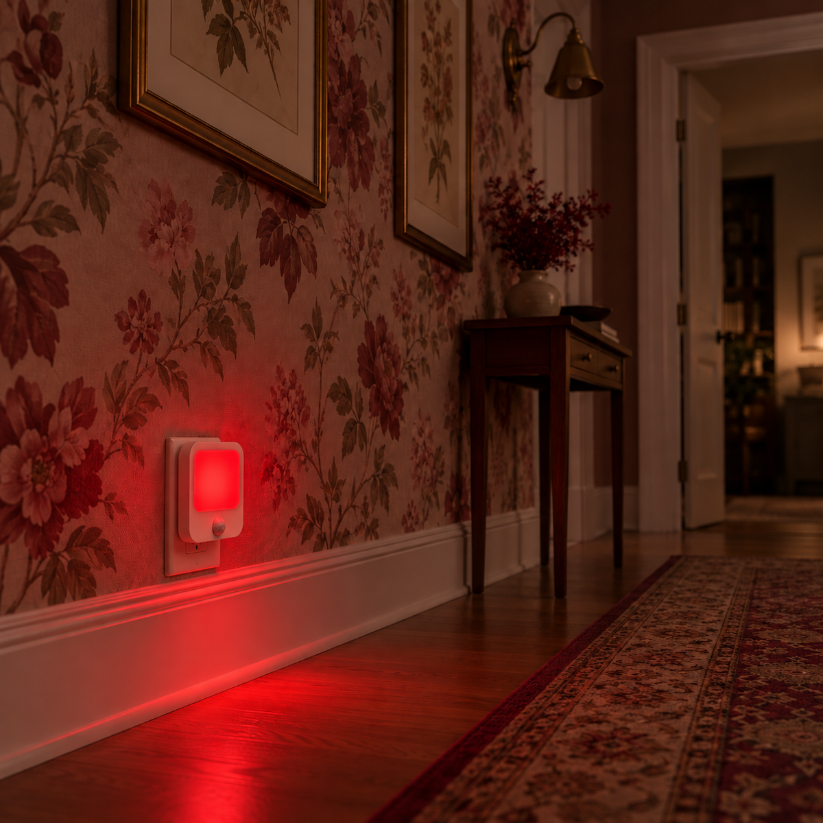 Nightlight - Motion Sensing Red Circadian Friendly