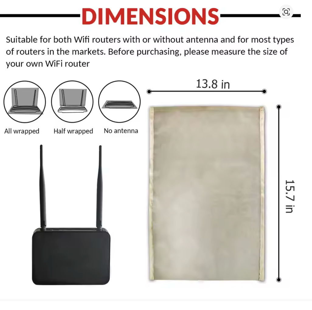 WiFi Faraday Cage