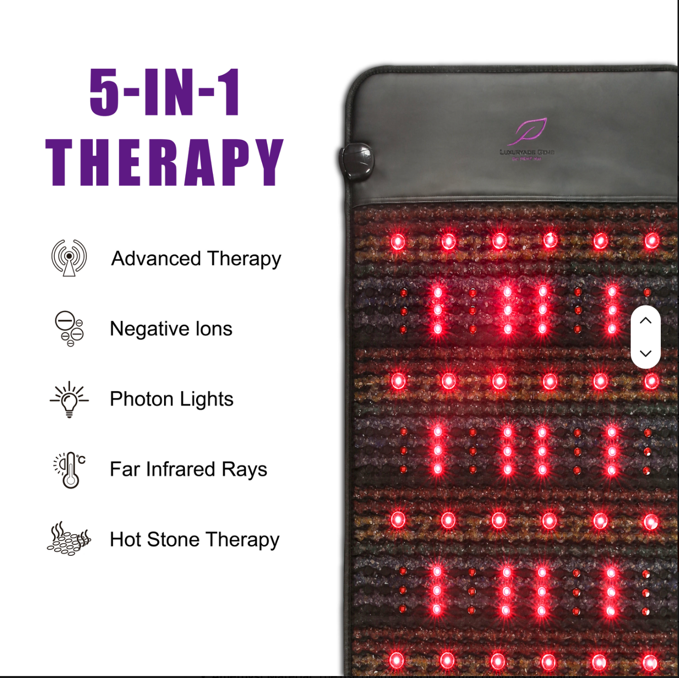 DreamWalkerz PEMF + Infrared Crystal Mat