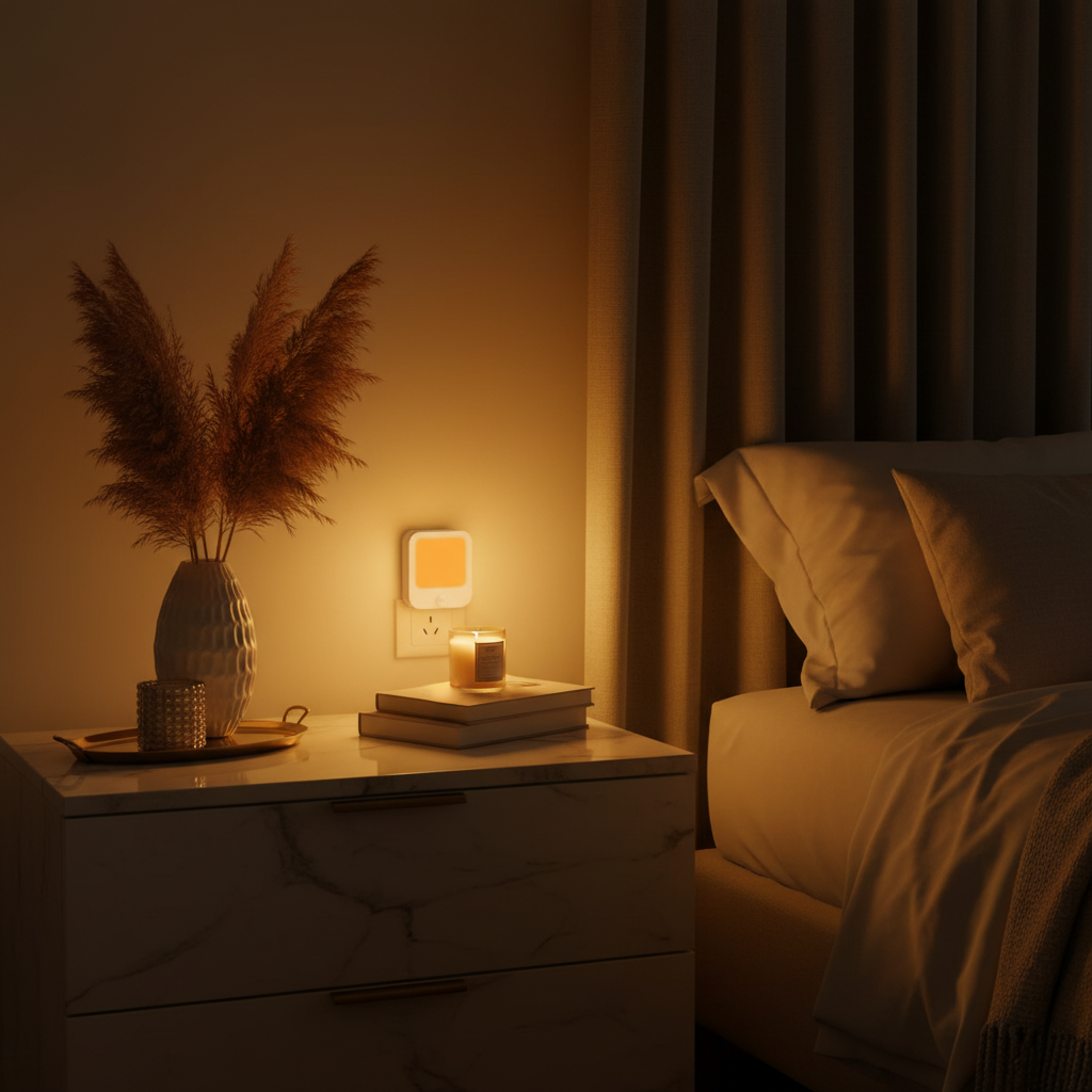 Amber Nightlight Lifestyle Scene
