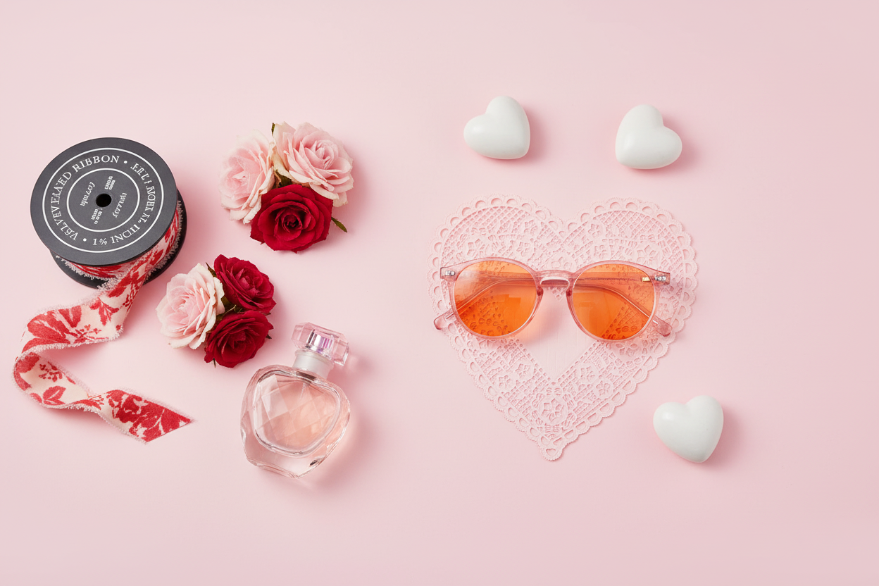 Anthropologie Valentine's Flat Lay