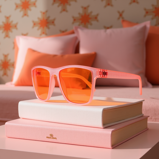 Moonwalkerz in Pink Sleep Glasses by Kingseven