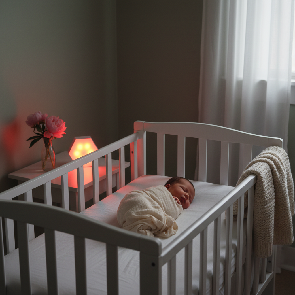 Baby Nursery - Hex Red Nightlight