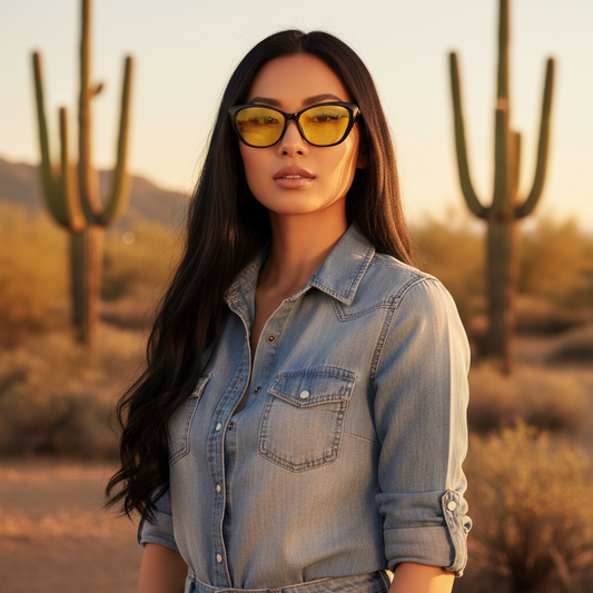 Cat Eye Chic — Daytime Computer Glasses