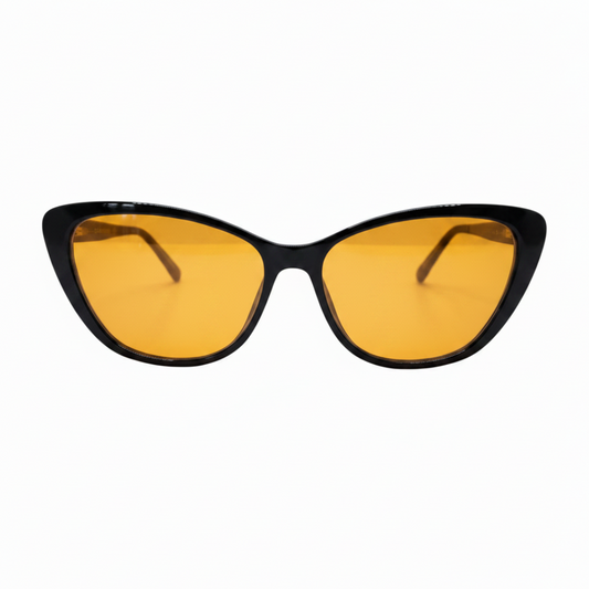 Cat Eye Chic White Background Front