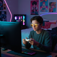 Load image into Gallery viewer, Classic Clear Daytime Teen Gamer Shot
