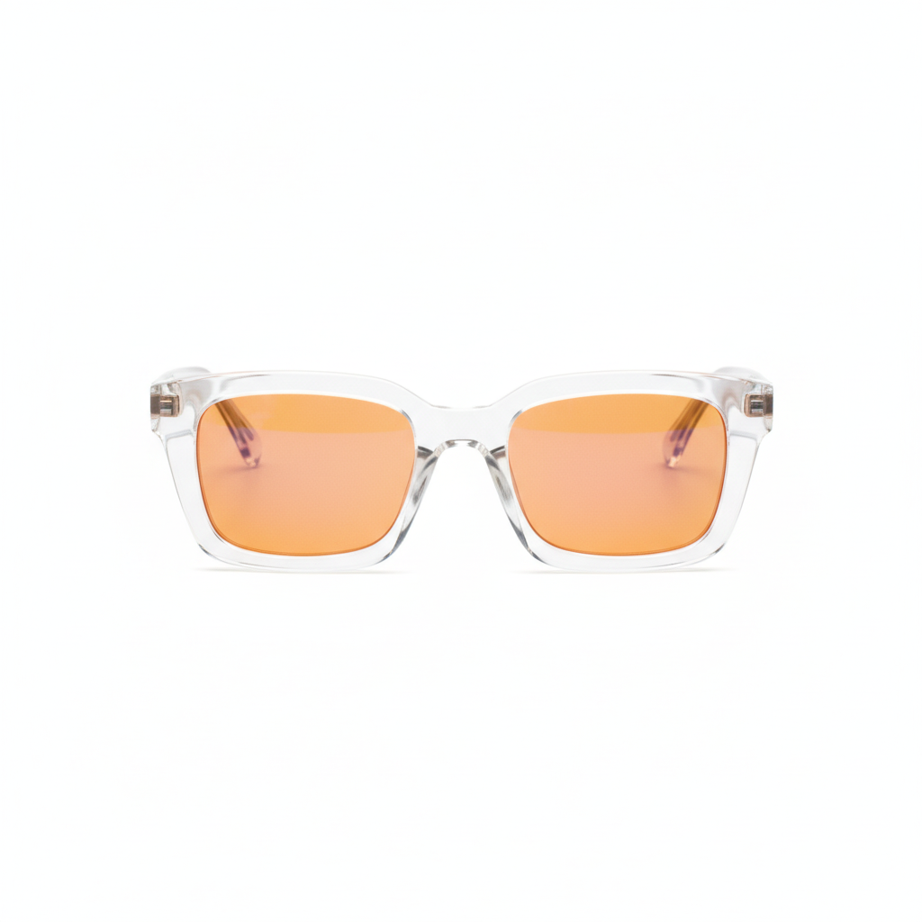 Clear Chunky Frames - Front Bright