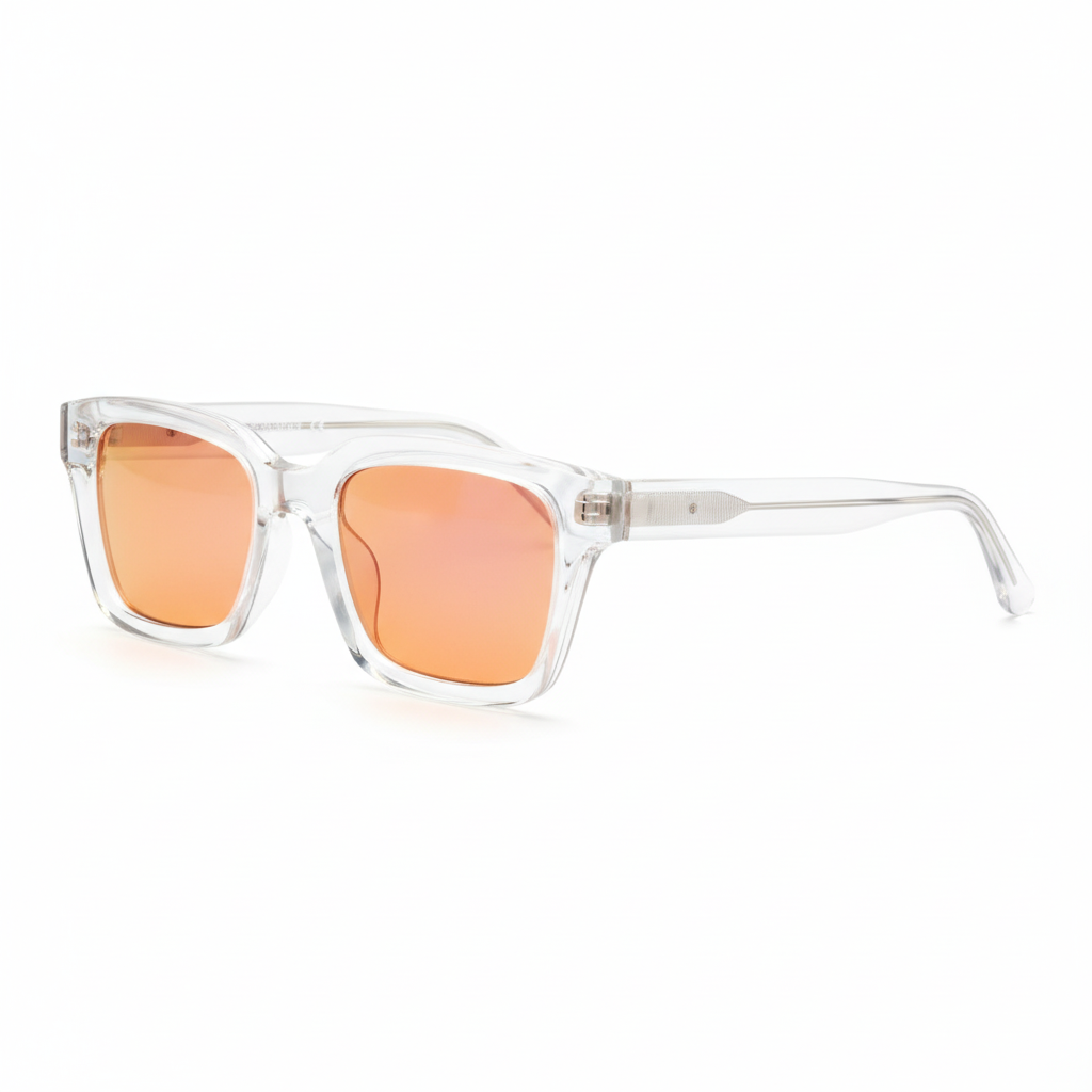 Clear Chunky Frames - Side Bright