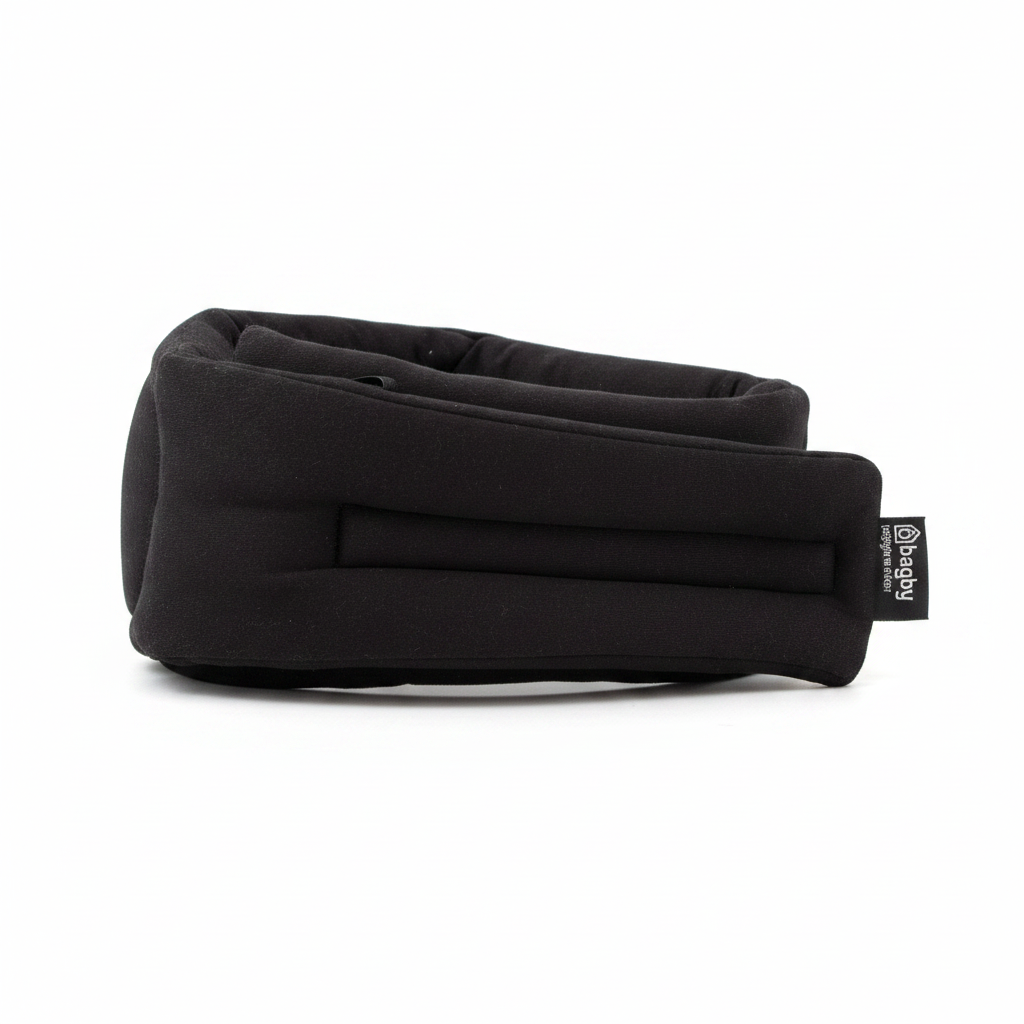 Cloud Nine Sleep Mask - White BG Side
