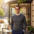 Load image into Gallery viewer, Daytime man in amber glasses
