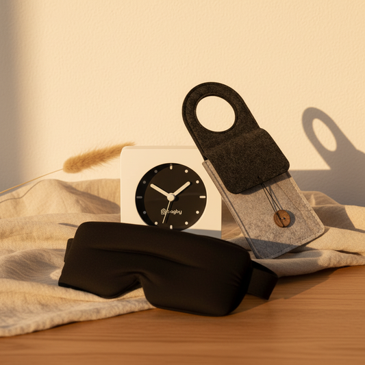Don't Sleep With Your Cell Phone Bundle — Hero with Real Products