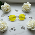 Load image into Gallery viewer, Elegant flat lay with sapphires and roses
