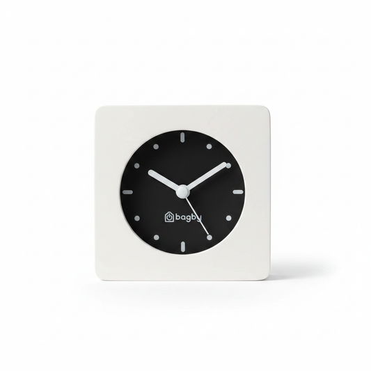 Mindful Morning Clock — White Background Hero