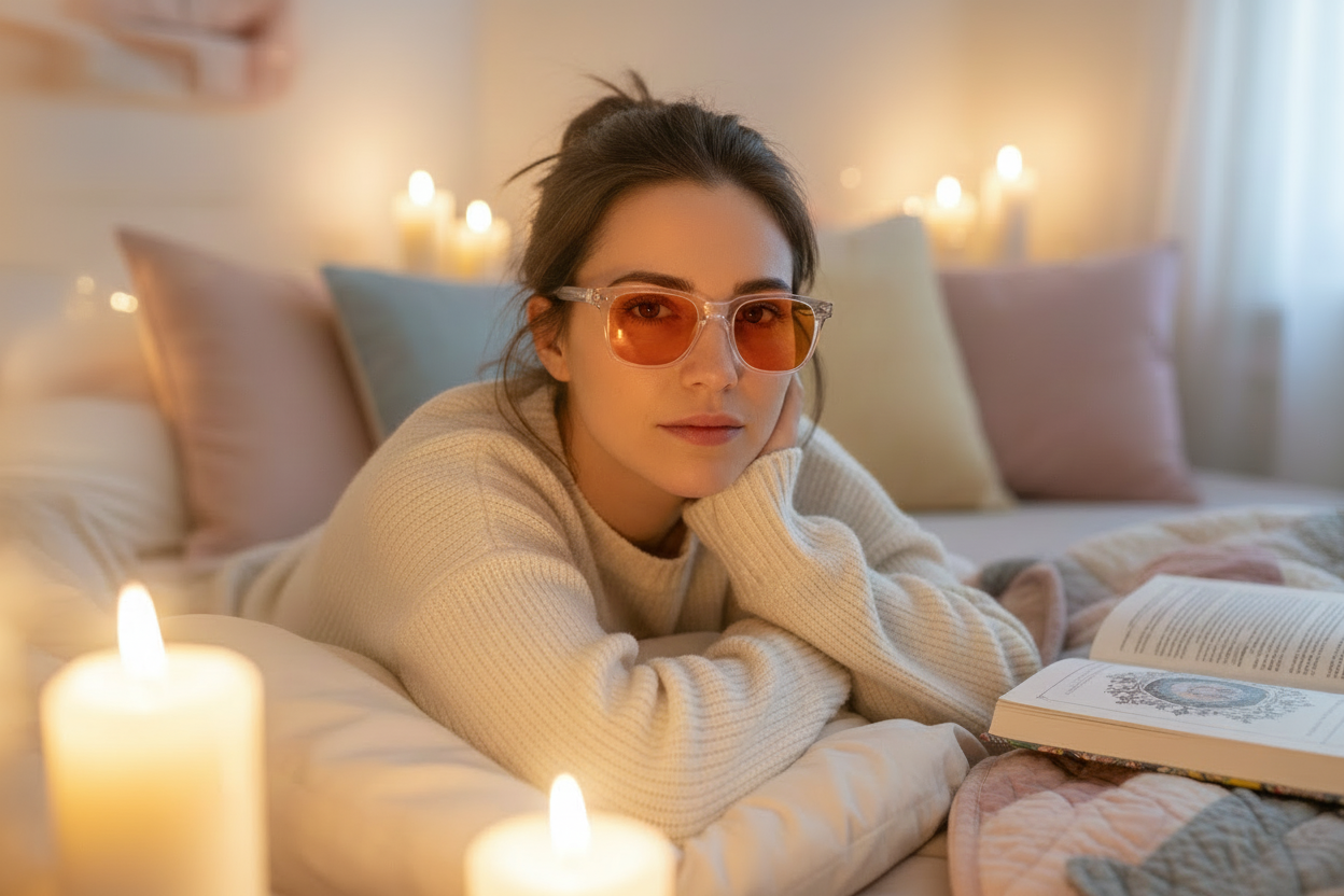 Nighttime Readers Editorial - Looking at Camera