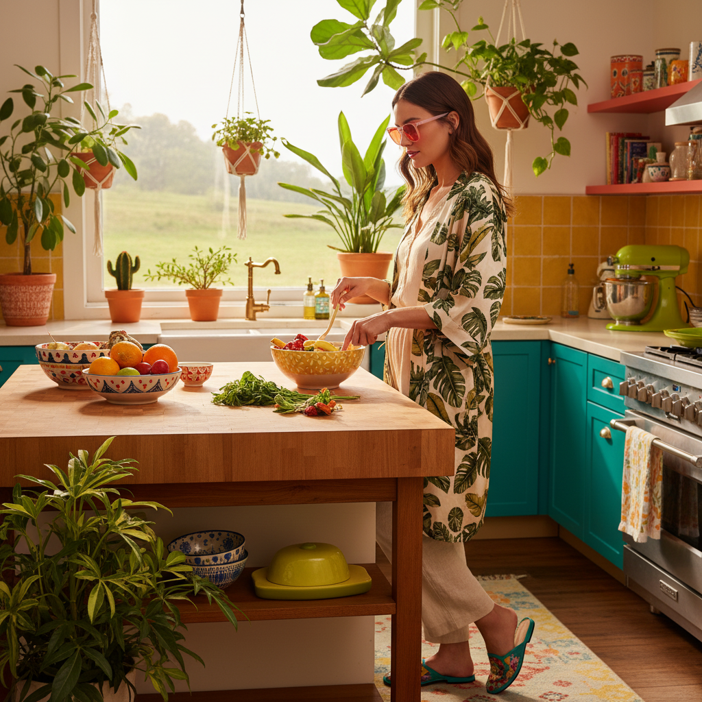 Prettier in Pink Sleep - Kitchen Editorial