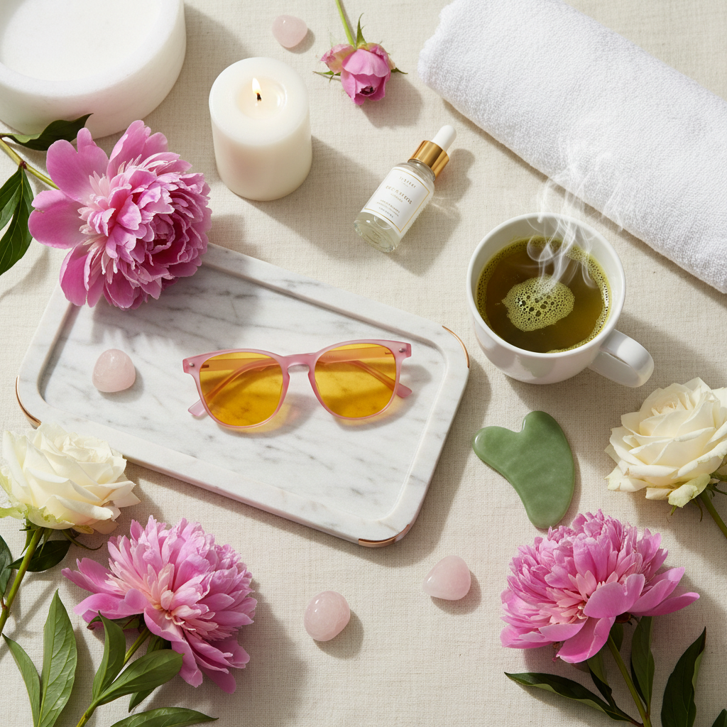 Prettier in Pink - Spa Flat Lay