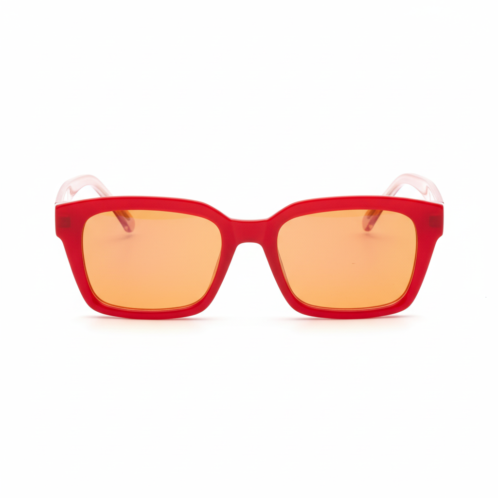Red Chunky Frames - Front