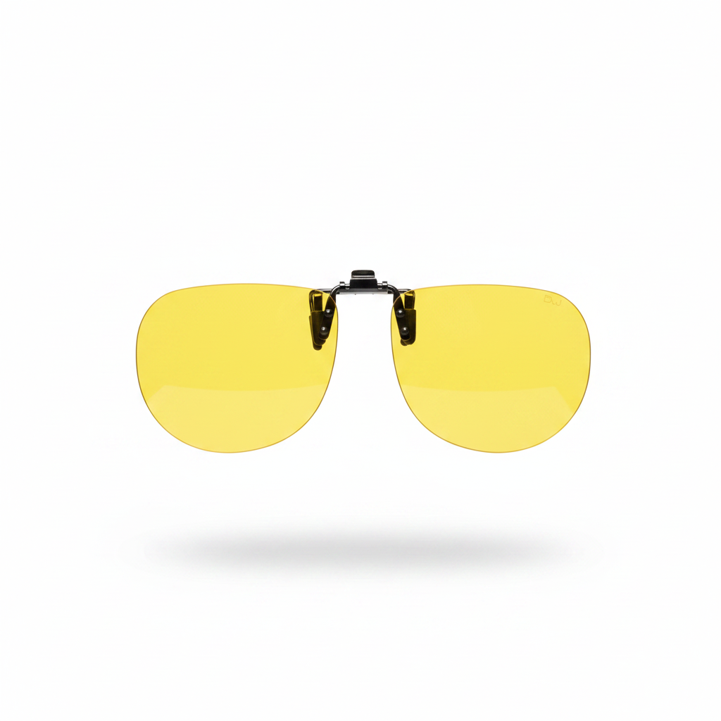 Round Yellow White