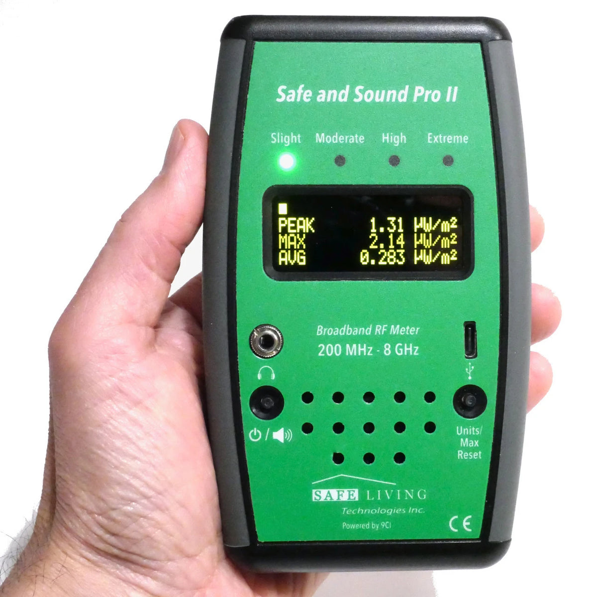 Safe and Sound Pro II RF Meter - Rechargeable