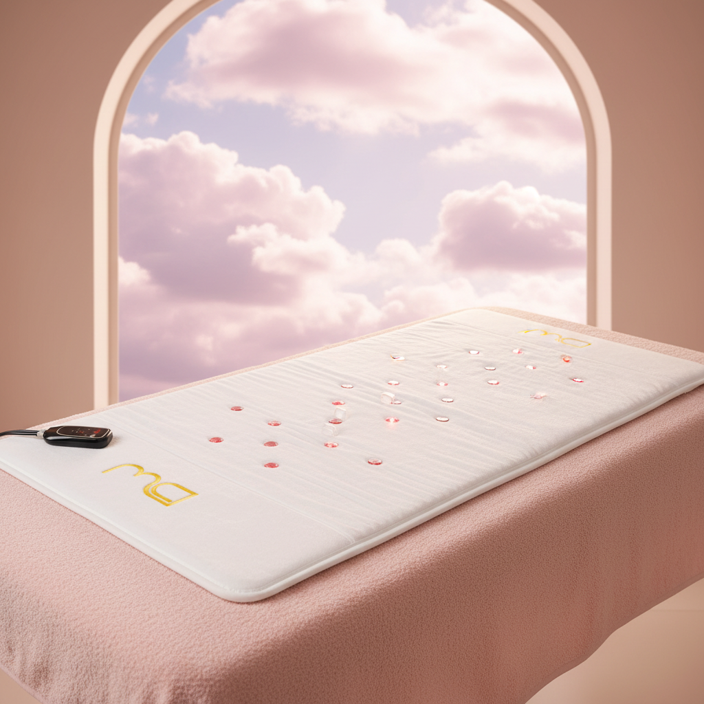 Single White PEMF Crystal Mat