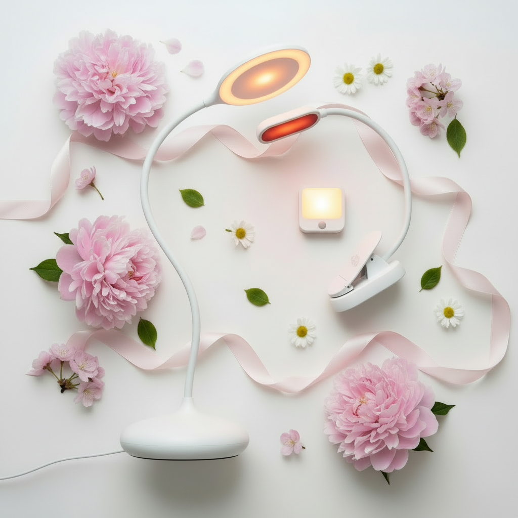 Spring Flat Lay - Amber Nightlight Fixed