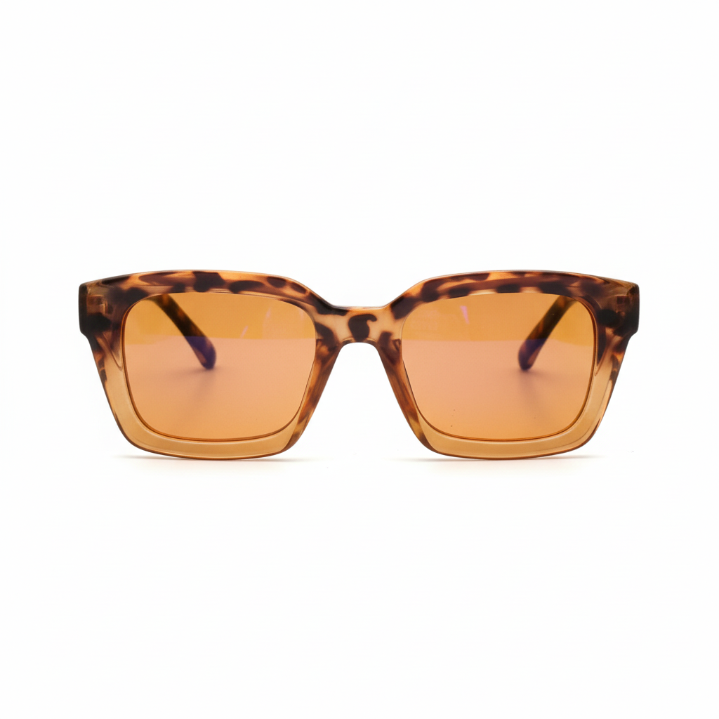 Tortoise Chunky Frames - Front