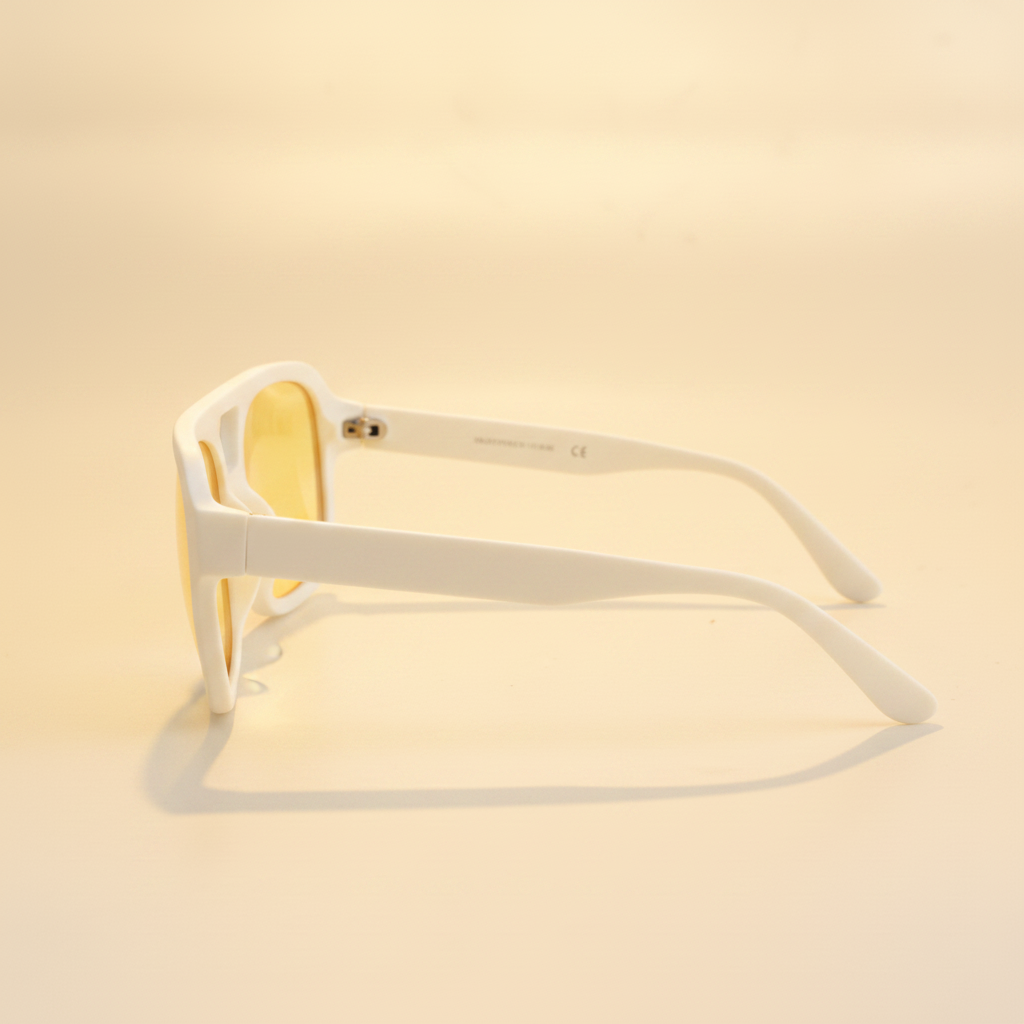 White Frame Side Profile